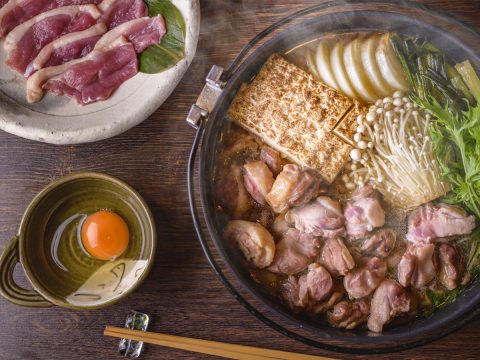 京鴨と九条ねぎのすき焼きセット (4～5人前)