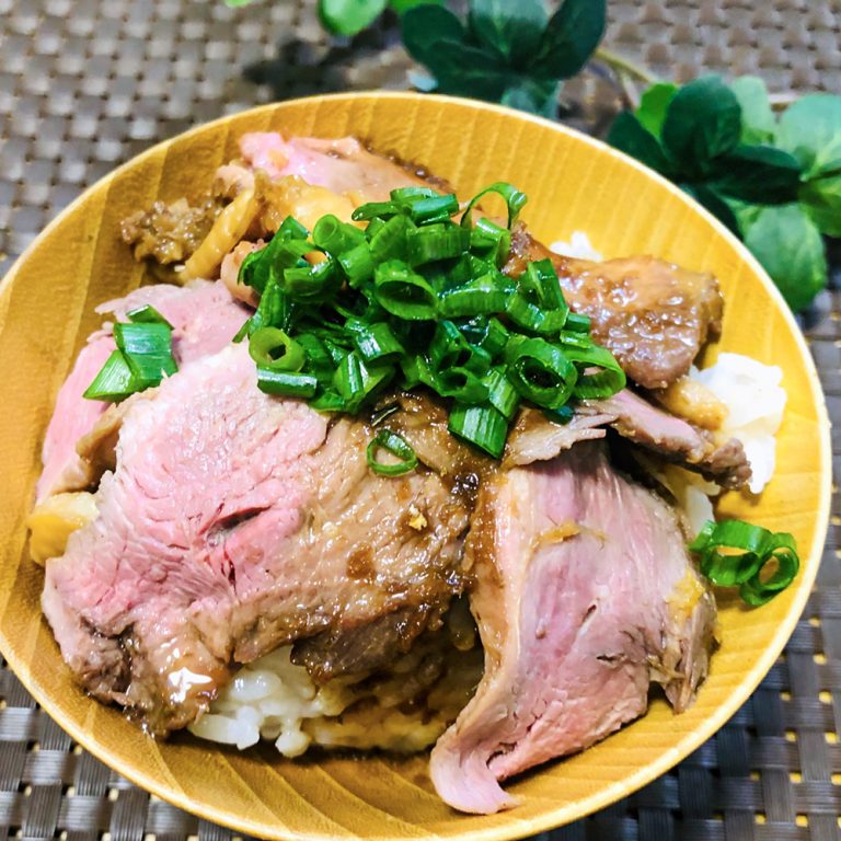 鴨の照り焼き丼