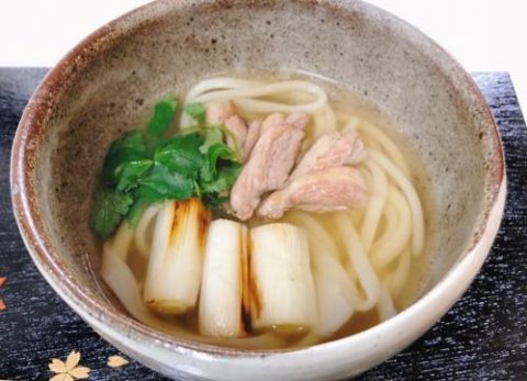 2人前セット！ 京鴨の鴨なんば 鴨南蛮うどん