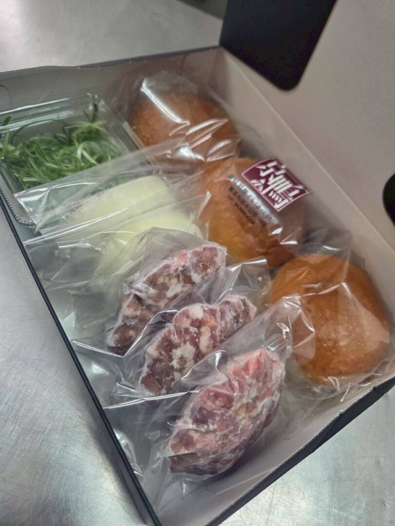 京鴨kitchen善!京鴨バーガー ミールキット(3人前)
