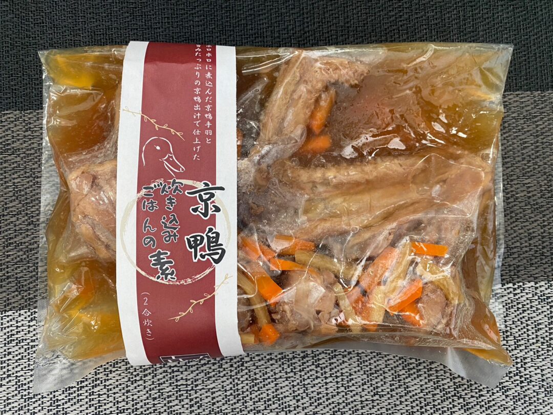 新発売！京鴨 炊き込みご飯の素（2合用）